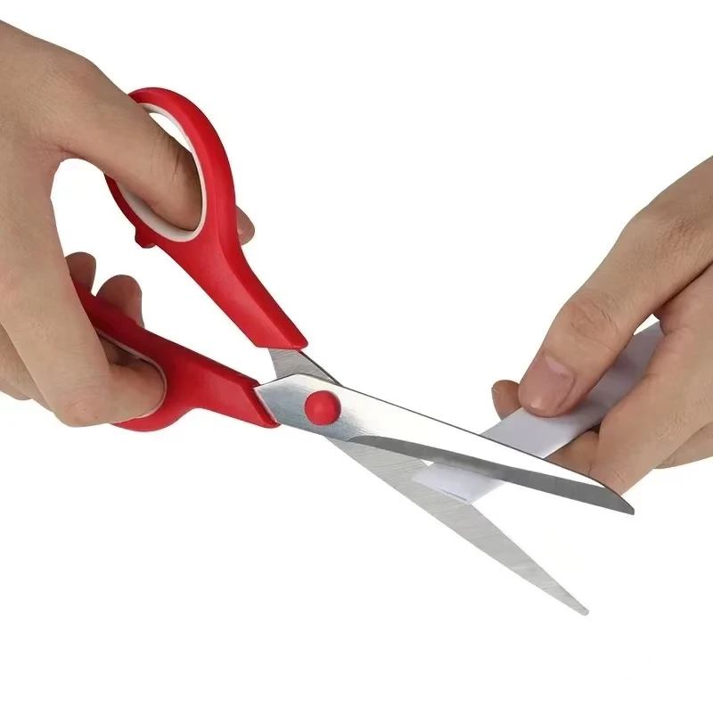 Tijeras de sastre de acero inoxidable, tijeras para costura de tela, corte de punto de cruz, herramienta de costura decorativa, suministros para manualidades de tela