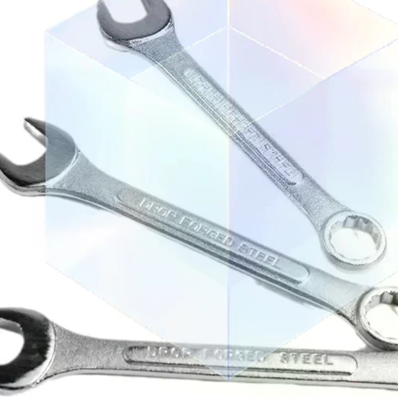 Mirror Polished Combination Wrench High Strength Industrial Grade Spanner for Auto Motorcycle Maintenance Jobs