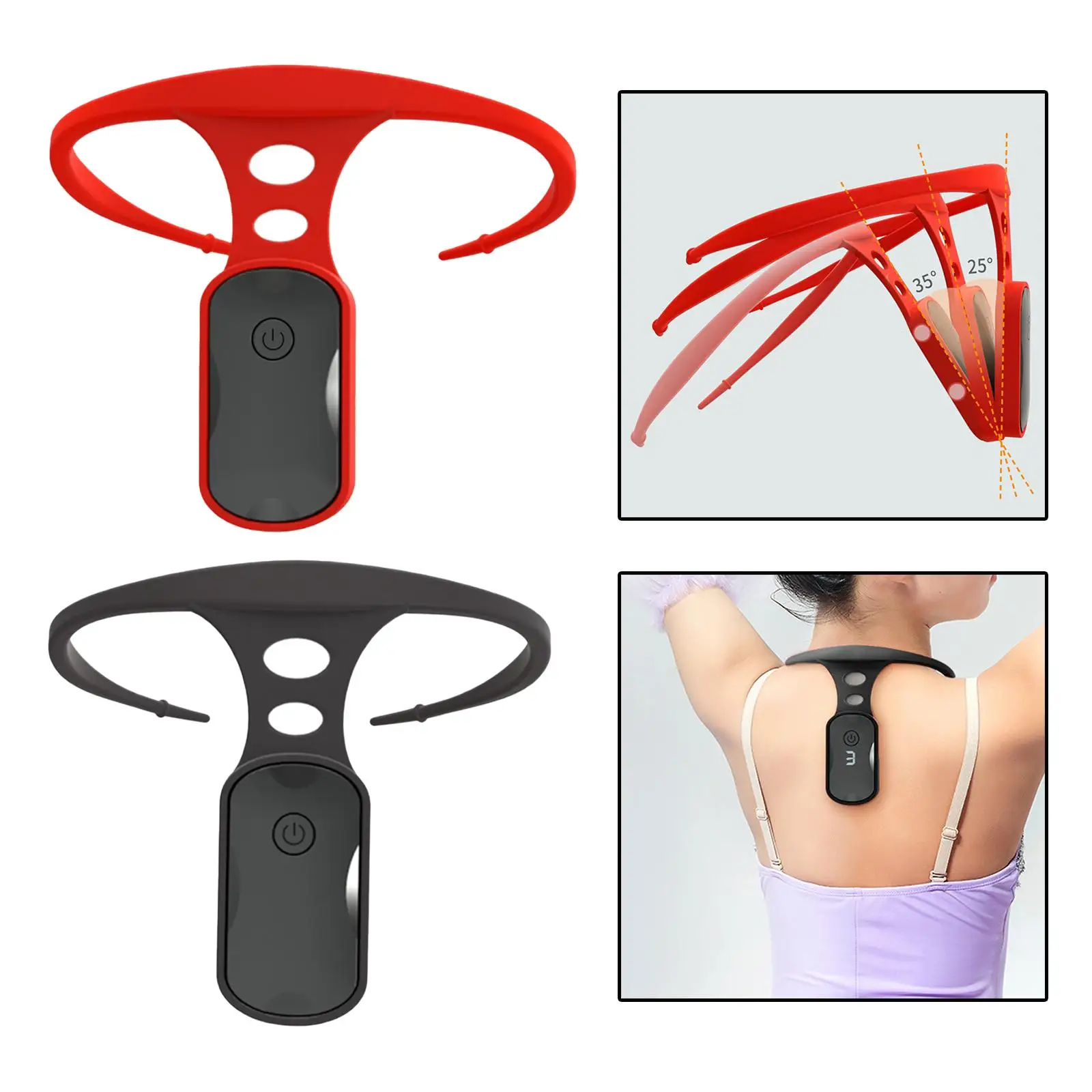 

2x Smart Posture Correction Device Universal for Adult Child Kids Women Men
