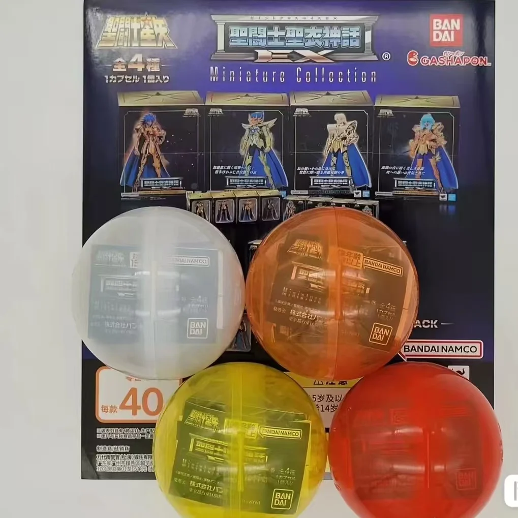 

Для коллекционеров: Bandai Saint Seiya Saint Cloth Myth Ex Gold Saint Gemini Cancer Virgo Gashapon — миниатюрная фигурка-украшение в коробке