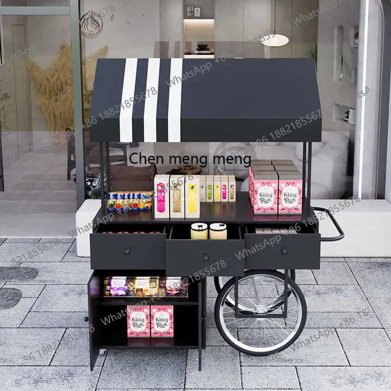 

Multifunctional food in the night market, iron float promotion outside the mobile commercial restaurant