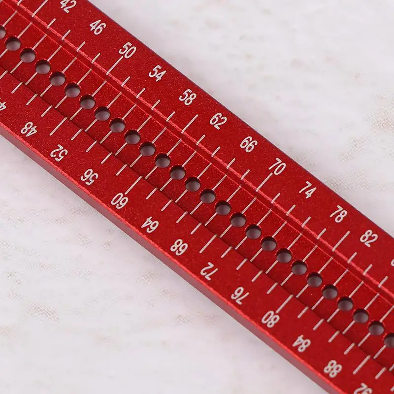 عملي الأحمر الأزرق سبائك الألومنيوم الدقة صانع دائرة صغيرة سبيكة الكاتب 360 درجة جولة بمناسبة مقياس أداة النجار