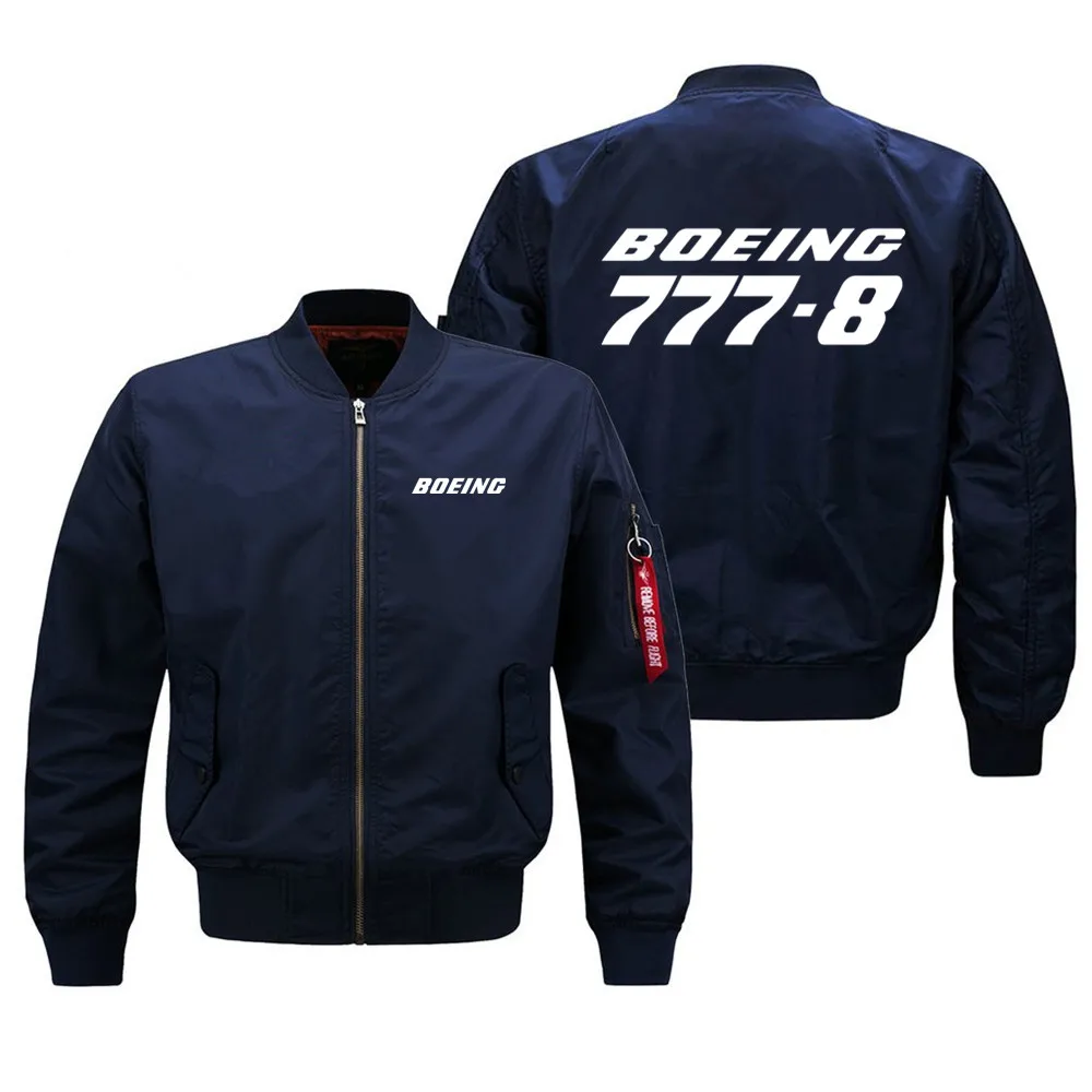 

2025 New Military Outdoor Flight B777-8 Pilots Ma1 Bomber Jacket Fashion Jackets for Men Spring Autumn Winter Man Jacket Coat