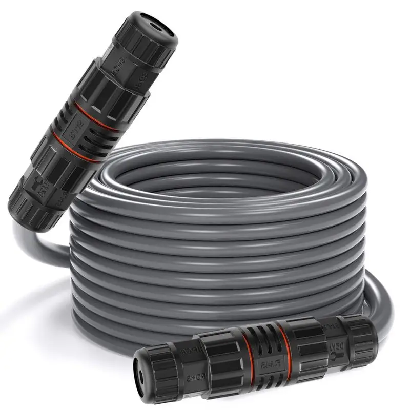 

Ethernet Extender Cable IP68 Waterproof 75ft Extend Original Cable High Transfer Speed Built-in Shielding Oxygen-Free Copper