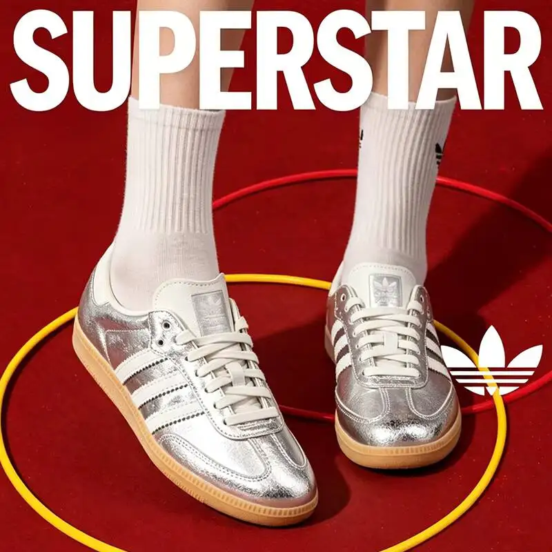 Popular ADIDAS SAMBA OG 2026 new Fashionable Minimalist Comfortable Lightweight Daily Commuter Sports Sneakers B75806