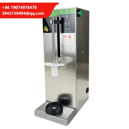Fully Automatic Lemon Punching Machine For Commercial Milk Tea Shops Adjustable Time Ice Hammer Sparkling Water Compatible Touch