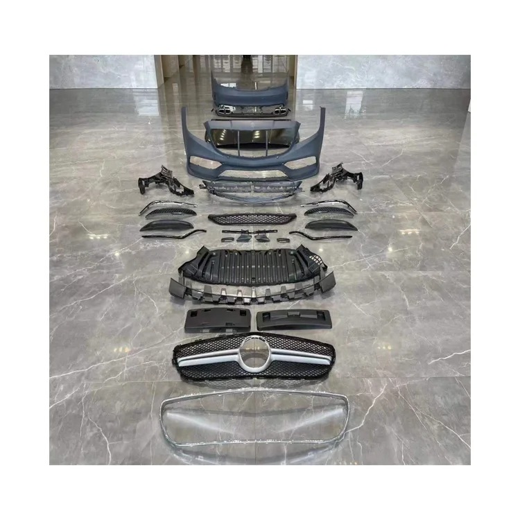

Auto Parts Bodykit Front Rear Bumper Assembly Grille Hood Body Kits for M-Bz CLS W218 C218