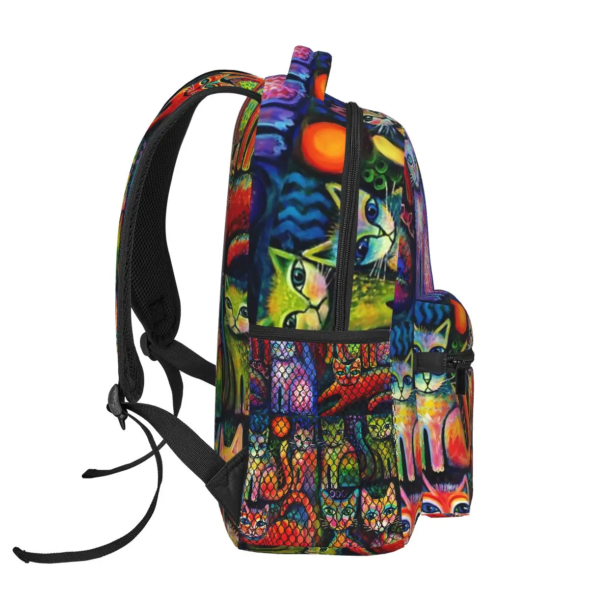 Mochila escolar de dibujos animados para niños y niñas, bolso de hombro, gran capacidad