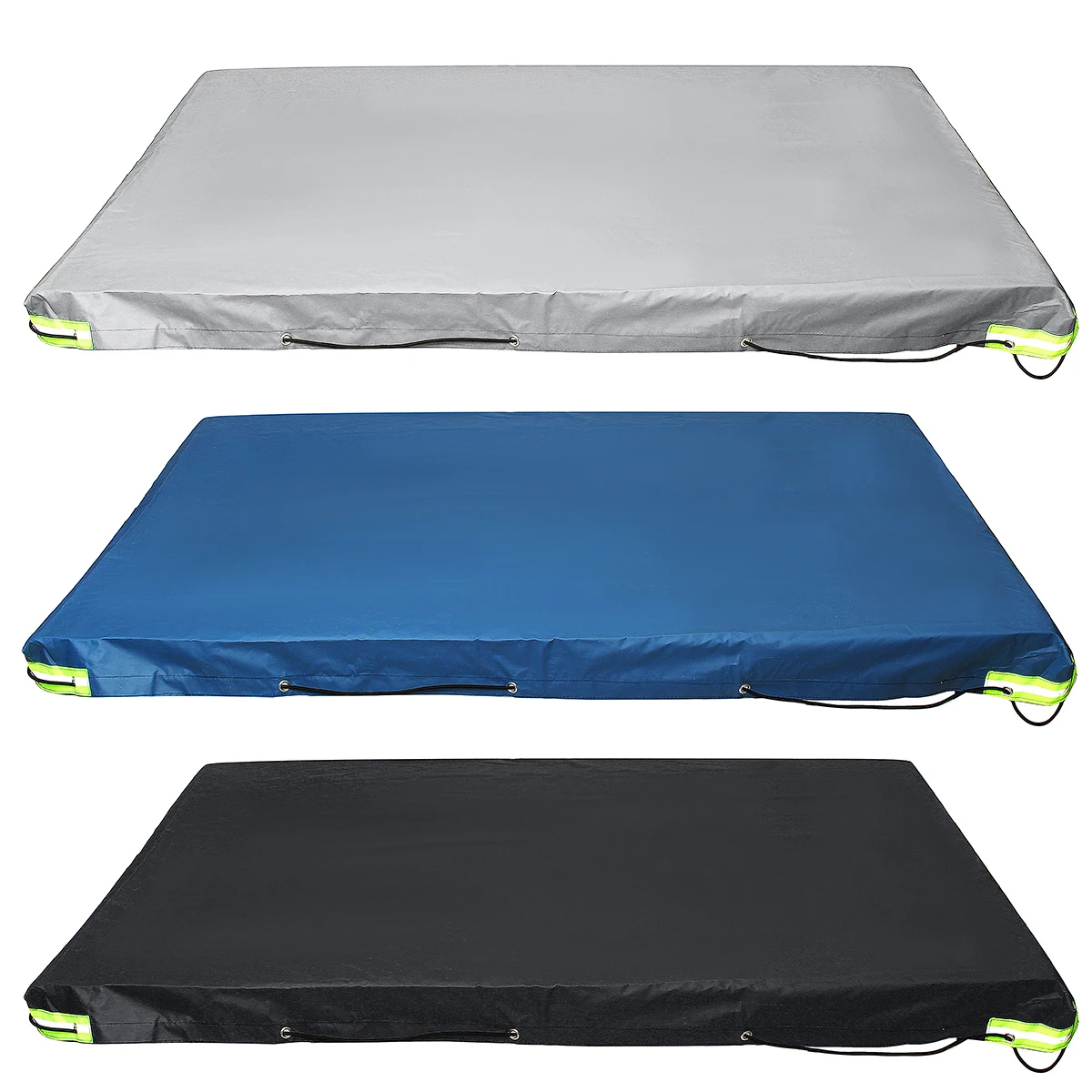 220x125x13cm Robuste Universelle Anhänger-Autoabdeckung Dachzelt Sonnenschutz Wasserdicht Staubdicht Outdoor-Schutz Reise-Camping-Vordach