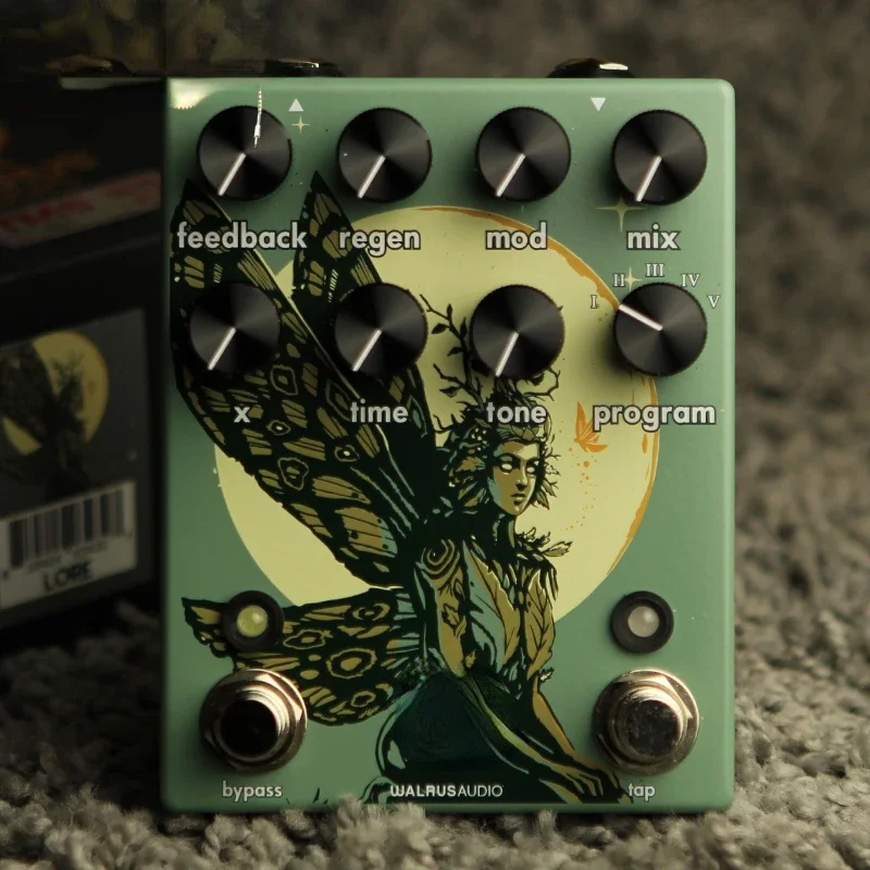 

Ambient reverse delay reverberation electric guitar single-block effector