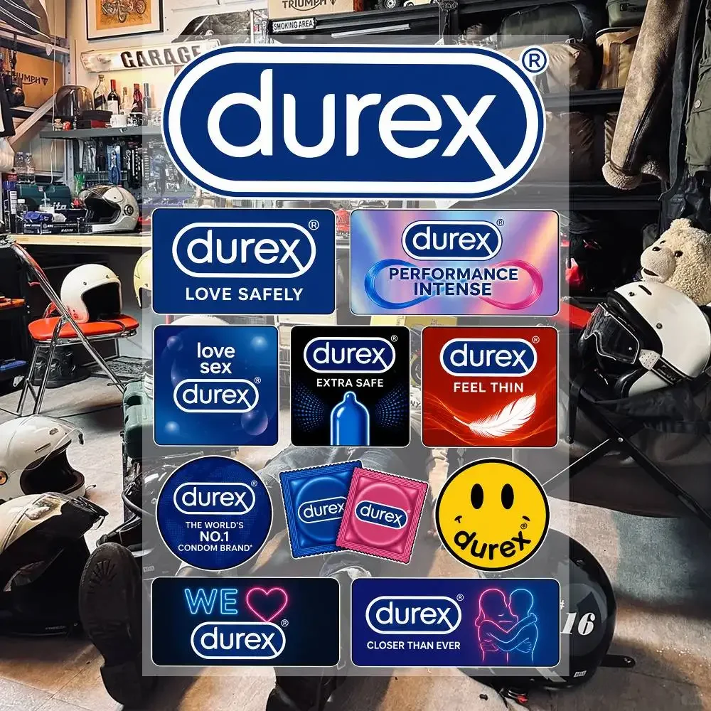 D-u-rE-x Waterproof Vinyl Stickers for Car Motorcycle Bike Skateboard Laptop Bottle Phone