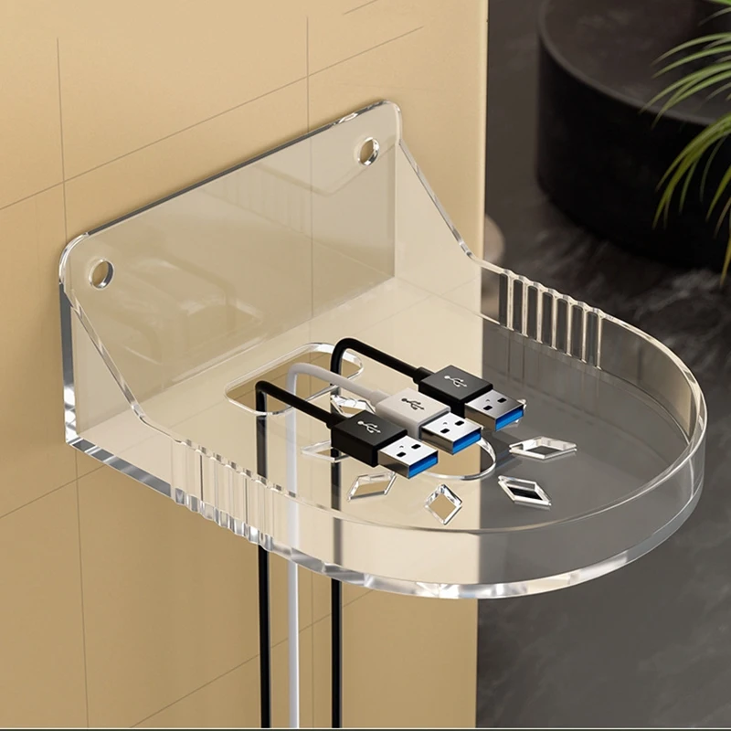 Mini speaker shelf Lightweight Compact size Punch-free Security camera stand Easy installation Camera holder