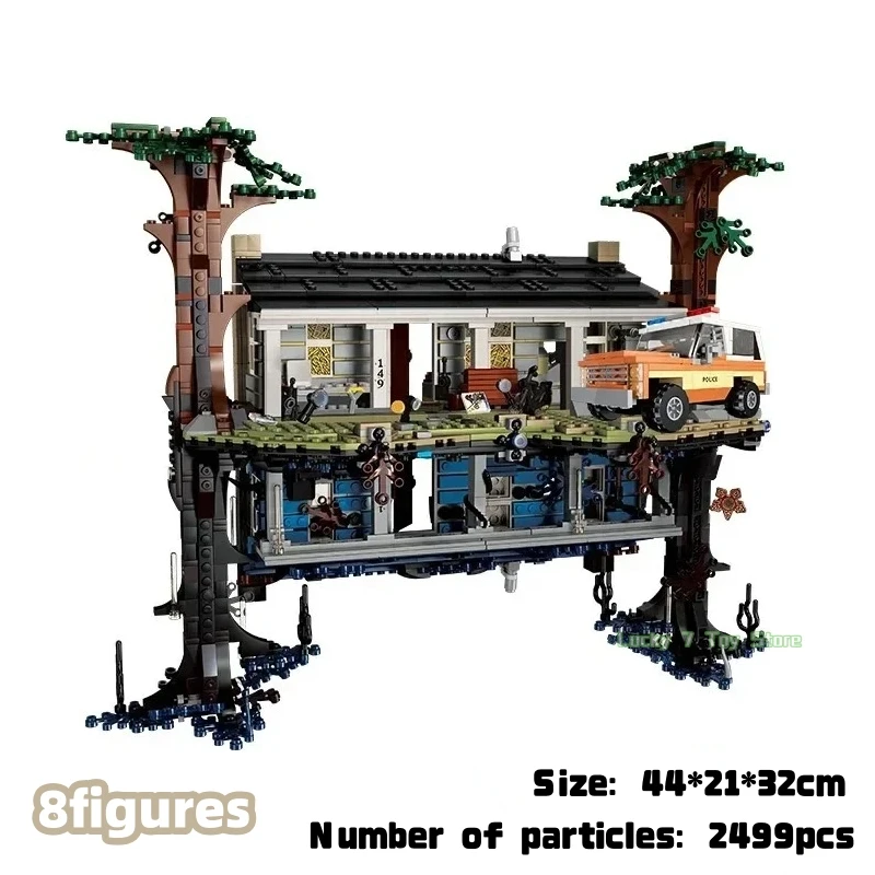 

2499pcs Upside Down World Building Block Model 2026 Movie Series Movie Children's educational Assembly Brick Toy Birthday Gift