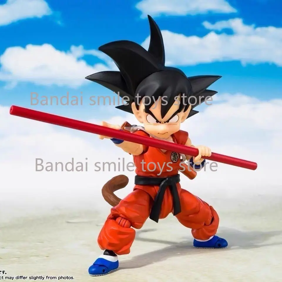 Bandai Original S.H.Figuarts SHF Son Goku An Innocent Challenger TNT articulations limitées mobiles Anime figurines jouet enfants cadeaux