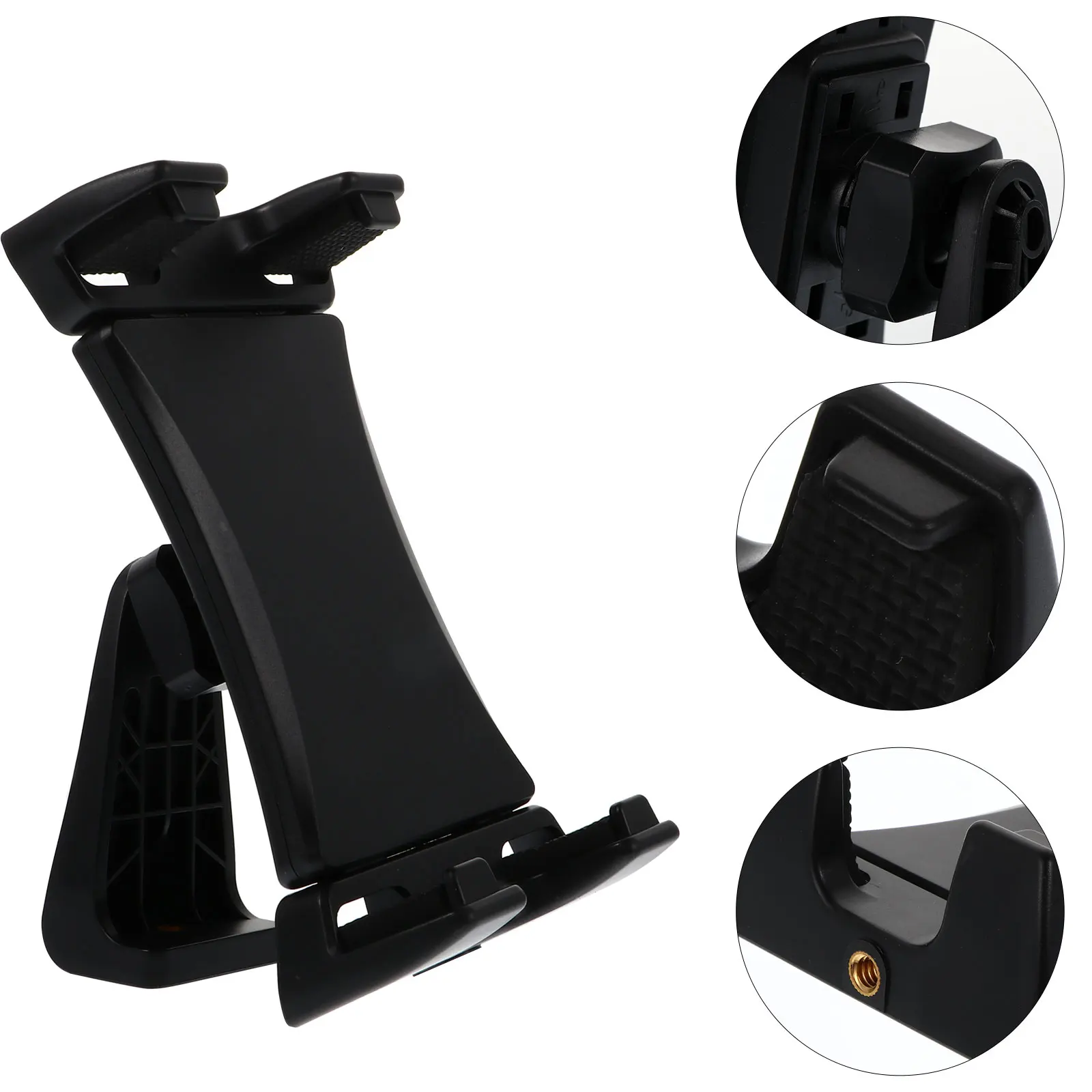 

Plastic Phone Bracket Tablet St Support Rotatory Holder for Mobile Cell 360 Degree Smooth Rotation Durable Easy Install Black