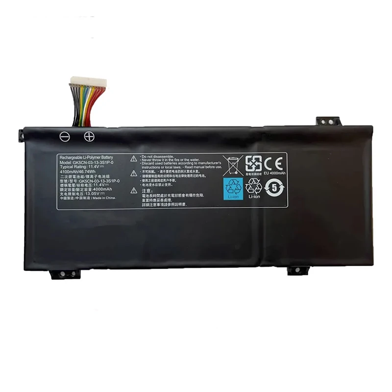 GK5CN-00-13-3S1P-0 Laptop Batteries For MECHREVO X8Ti Z2 MACHENIKE T90 Plus T90-T3p F117-B F117-B2 GK5CN GK5CN4Z GK5CN5Z GK7CN6Z