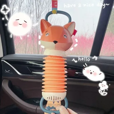 Baby Toys Baby Cart Pendant 0-1 Year Old 2 Safety Seat Ringing Bell Bedhead Wind Chime Doll Car Decorative Bed Bell