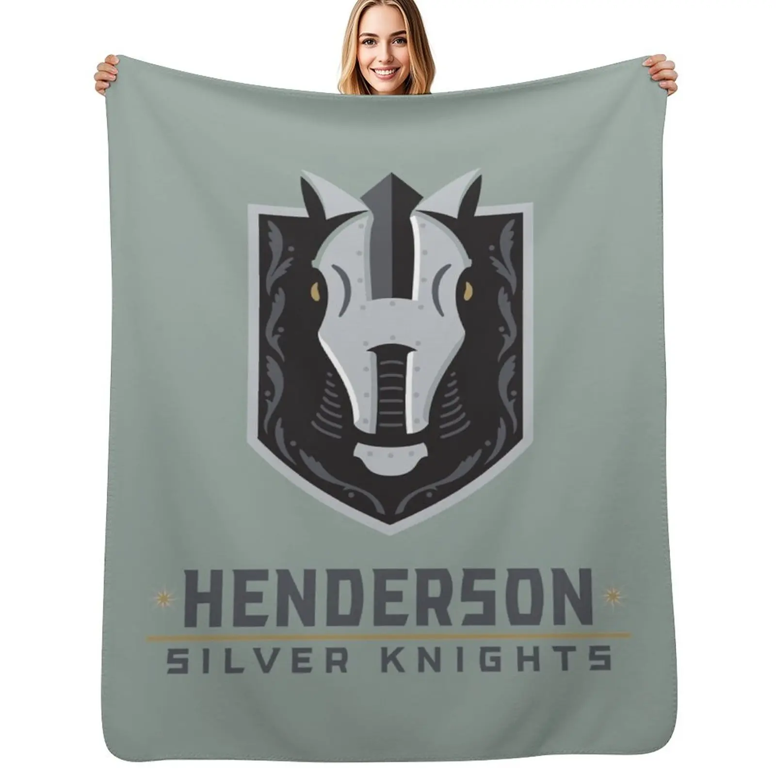 

The Silver Knights, Henderson Throw Blanket Blankets For Baby Soft Plaid Sofa Quilt Large Blankets
