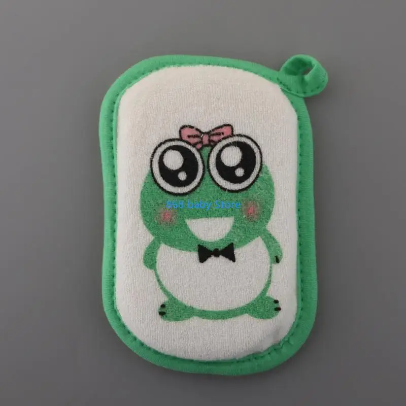 29EE لينة حمام الطفل الإسفنج منشفة لطيف شامبو للأطفال الإسفنج حمام الطفل الإسفنج كبيرة مثالية لحديثي الولادة الجلد الحساس