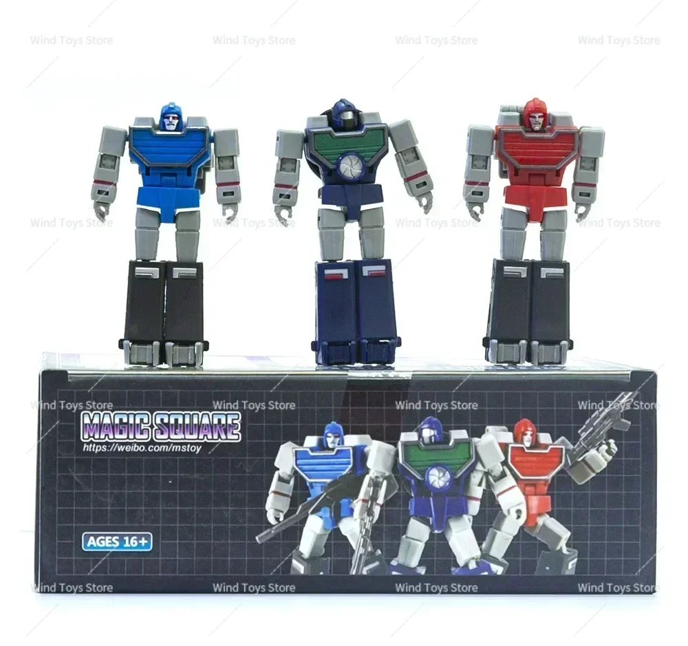 Auf Lager Neues Transformationsspielzeug MS TOYS MS-B29D VideoTeam Magic Square Actionfigur Spielzeugsammlung Geschenk