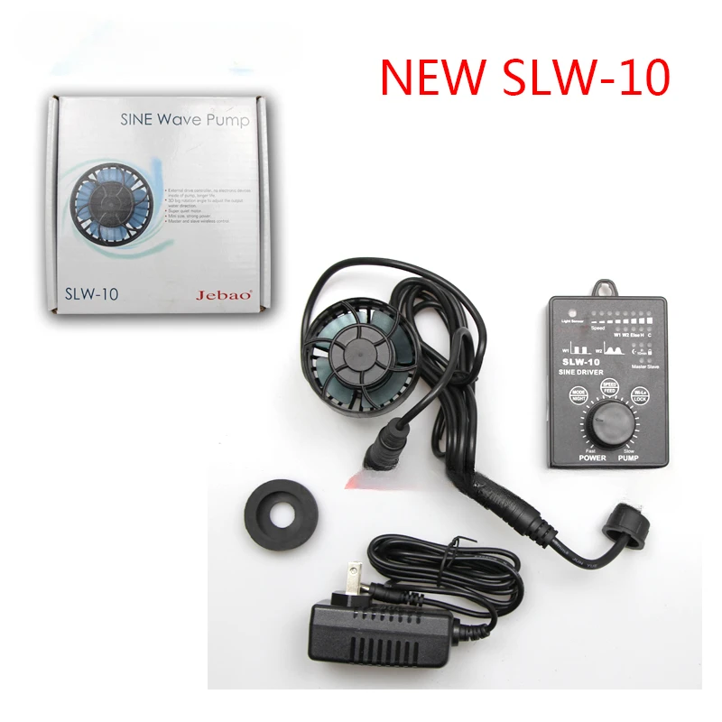 Jebao SLW-3 SLW-5 SLW-10 SLW-20 SLW-30 fish tank mini wave pump sea tank aquarium intelligent surf pump flow pump frequency