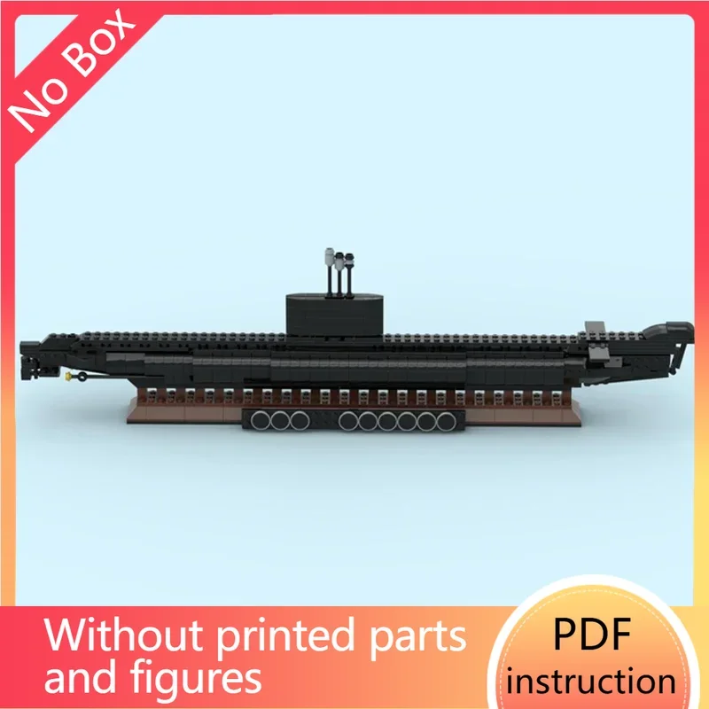 

vintage HMS ocelot royal navy submarine bricks cold war era naval ship blocks military British moc nuclear building displayChris