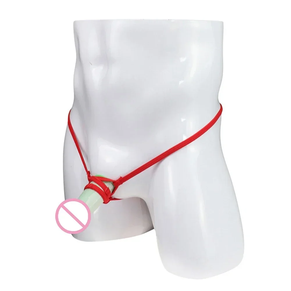 Lingerie pria seksi g-string celana dalam Bikini pakaian dalam Thong tali belakang T celana dalam Jockstrap celana dalam kantung perban tembus pandang