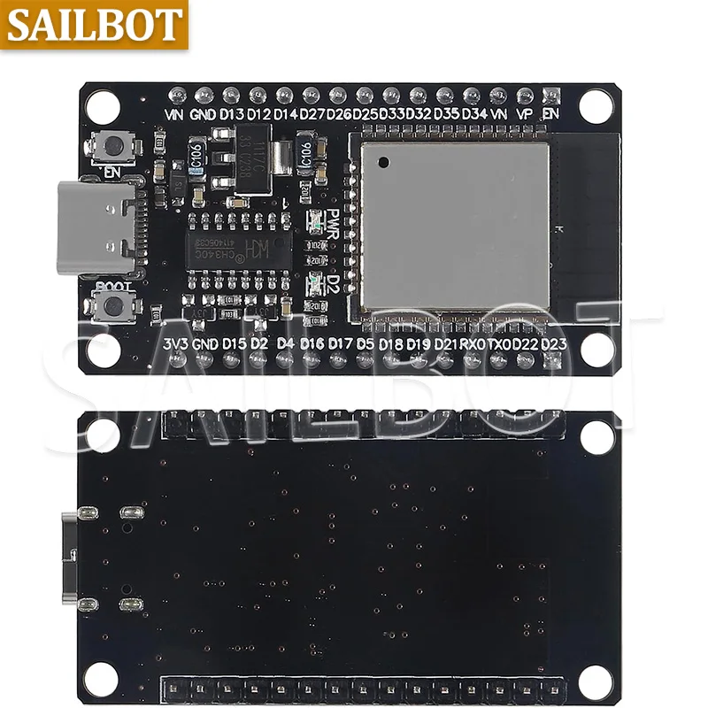 FOR 32 Development Board 32 TYPE-C CH340C/CP2102 30P WiFi+Bluetooth-compatible Module  Ultra-Low Power Dual Core FOR ESP32
