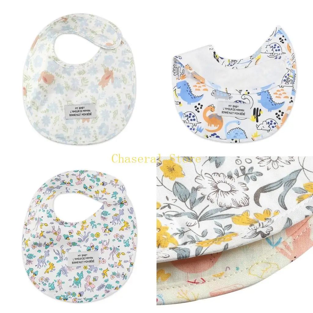 

E7ce пускающий слюни для слюни для припечатки нагрудника детское унисекс кормление нагрудного нагрудного полотенца