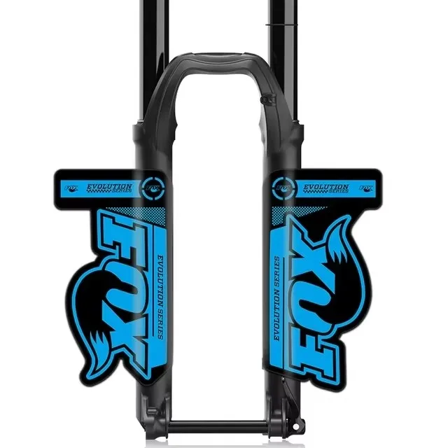 EVOLUTION Mountainbike-Gabel-Aufkleber MTB Speed Down Neueste Vordergabel-Dekore Wasserdichte Fahrrad-Aufkleber Dekoration