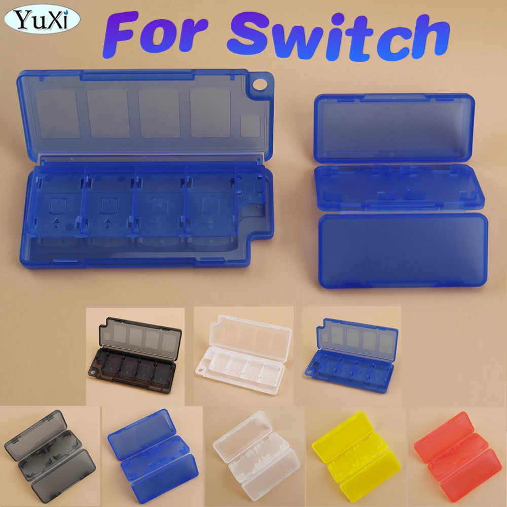 

1Pcs Case Box Hard Plastic Material Protective Memory card Cartridge Shell Holder 4/10 in 1 For Switch NS Console