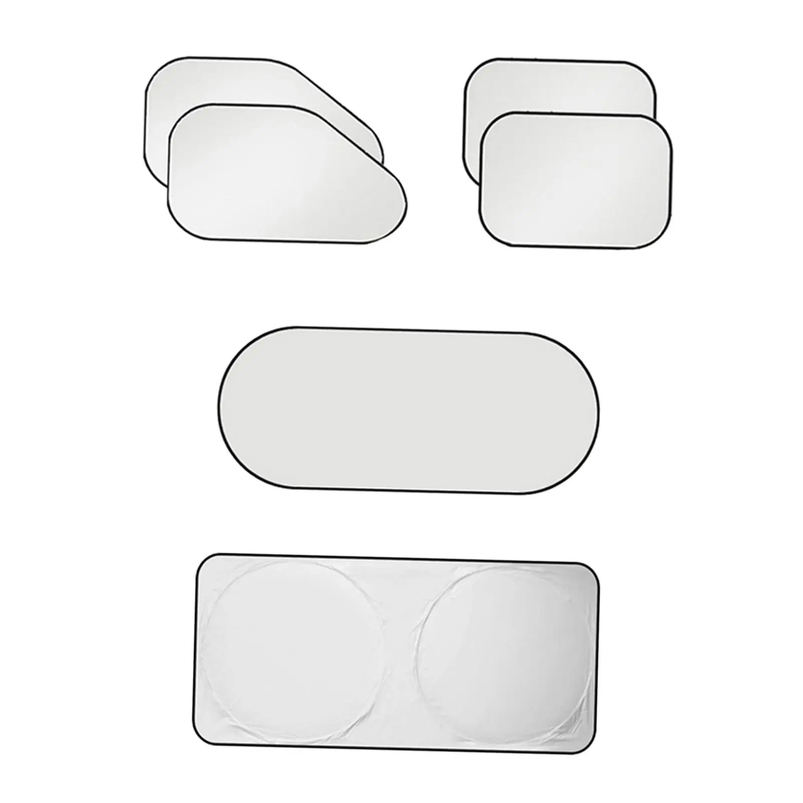 6x Car Window Shades Privacy Shade for Baby Kids Sleeping Sun Cover Visor