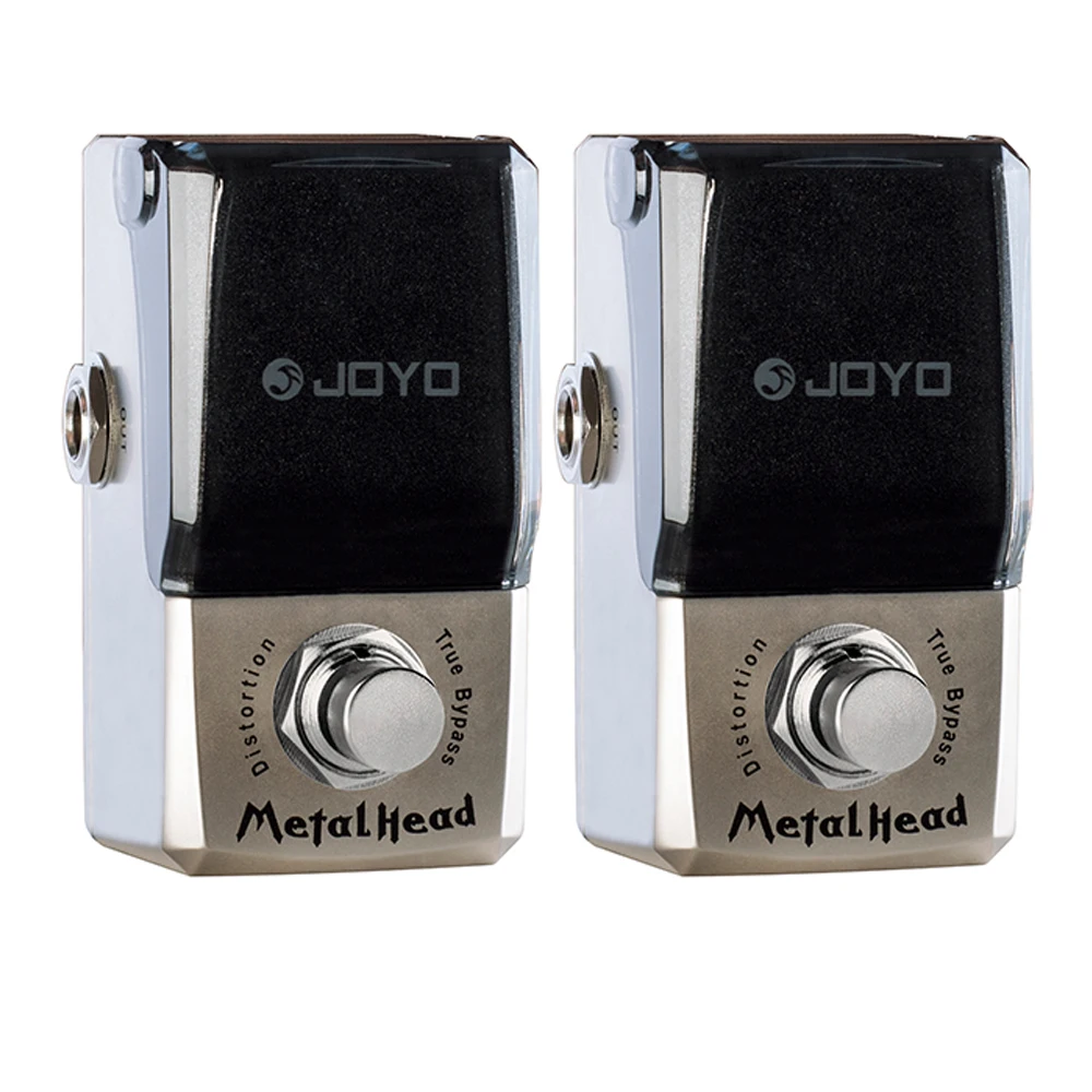 

2PCS JOYO JF-315 Metal Head Overdrive Guitar Effect Pedal Metal Sound High Gain Screech Pedal Tube Amp Electric Guitar Pedal