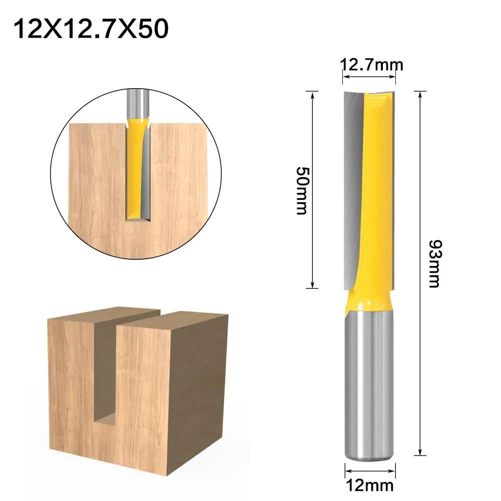 New Useful High Quality Router Bit 45 # Steel Bit Cutter High Grade High Quality Woodworking 1/2 Inch Accessory