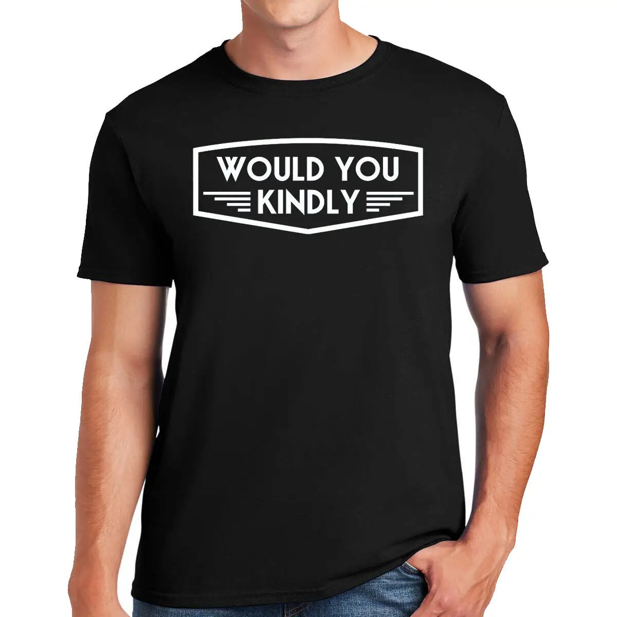 Would You Kindly T Shirt Video Game Funny Gaming Present Top