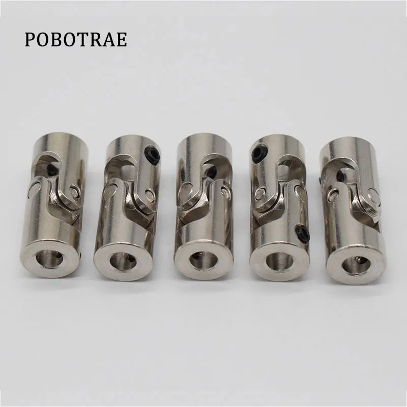 Rc Model Car Boat Universal Joint Metal Cardan Joint Gimbal Couplings 2/3mm/3.175mm/4mm/5mm/6mm/8mm Shaft Motor Gimbal Connector