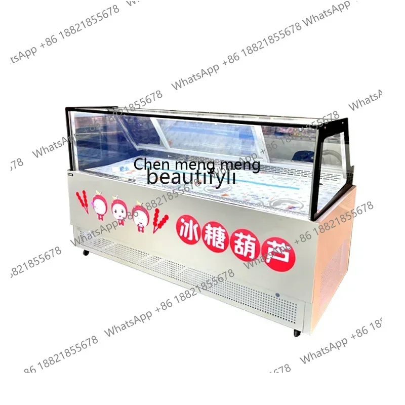 Z189   Haws on a Stick Display Cabinet Shorter Skewer Sugar Gourd Air Cooling Frostless Low Humidity Fresh-Keeping Commercial Us