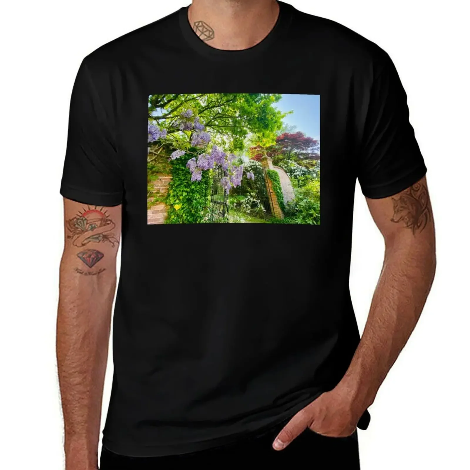 

The magic garden T-Shirt valentines clothes tees shirts graphic affliction shirts men t shirt