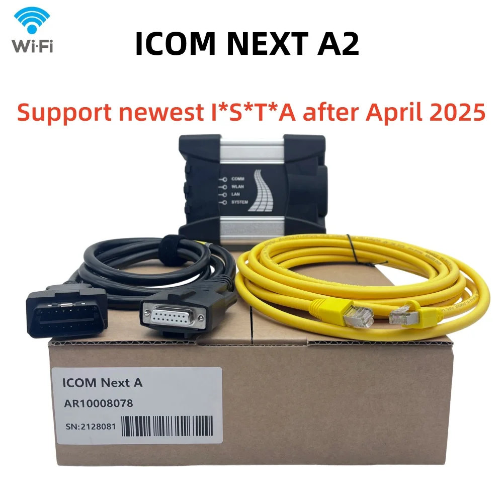 

Новейший ICOM Next A2 для версии B-W WiFi OBD с поддержкой 1STA после 2025.04, диагностический и программный инструмент для авто OBD2.