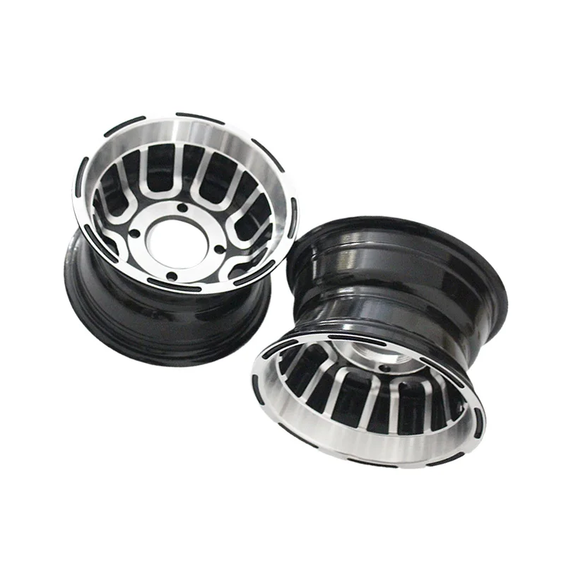 8 Inch Wheel Hub ATV Aluminum Rims for 19 / 20  21x7.00-8 Tyre 18  20x9.50-8  Vacuum Tires  Go-kart Four  Motorcycle