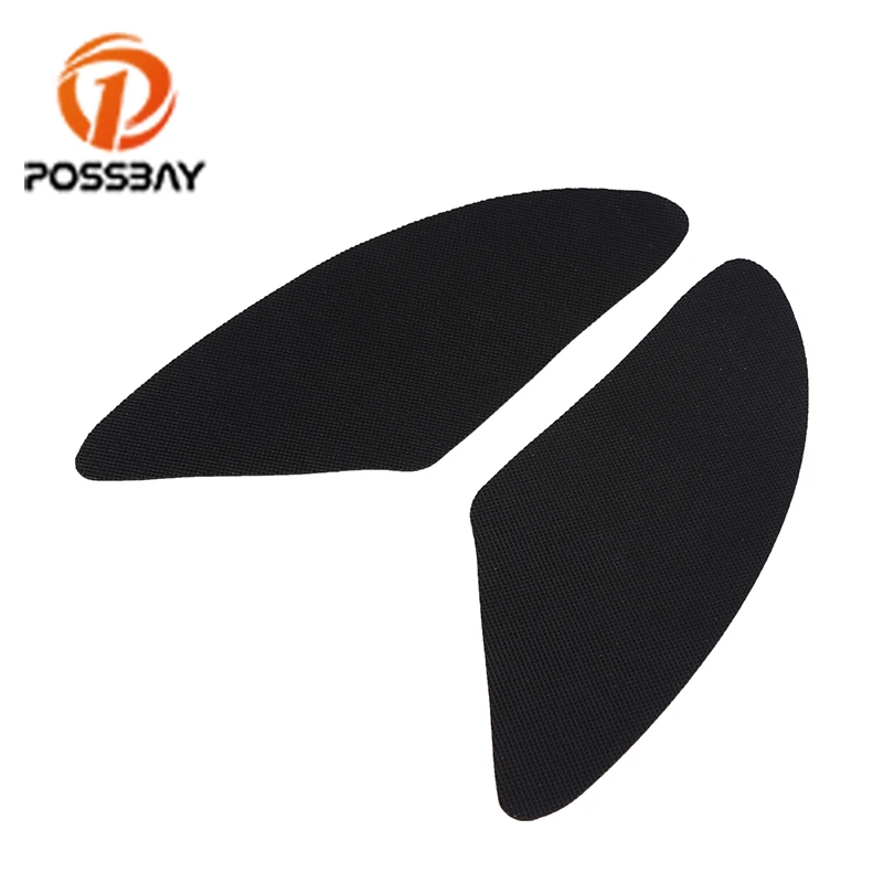 

POSSBAY Motorcycle Tank Traction Side Pad Fuel Oil Gas Knee Grip Protector Motocross Sticker Motor Parts Cafe Racer Stickers