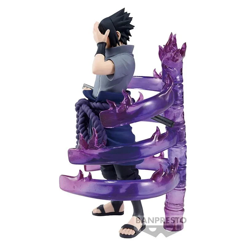 Original BANPRESTO Naruto Shippuden EFFECTREME Uchiha Sasuke Susanoo PVC Anime Figures Model Collection Toy Gift