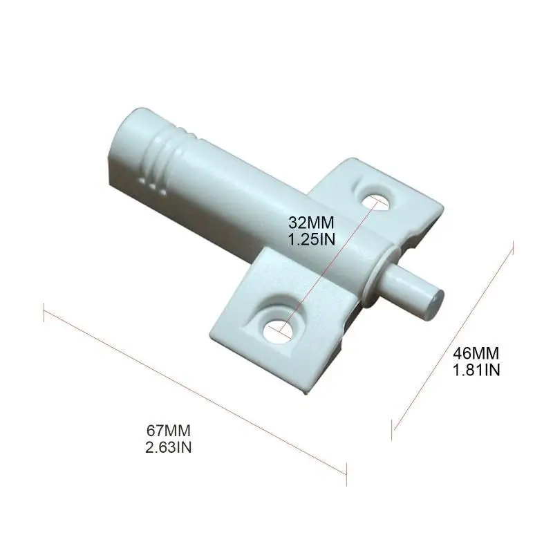 652F Cabinet Soft Close Cerniera Mute Chiudiporta Buffer Dispositivo chiusura della porta Serranda per cassetti armadio