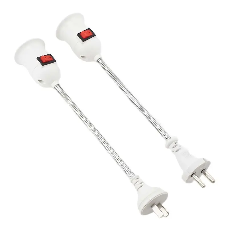 

E27 Патрон лампы Патрон лампы Патрон с выключателем EU US Plug Патрон лампы Энергосберегающая лампа Светодиодная настольная лампа Светодиодное основание C2