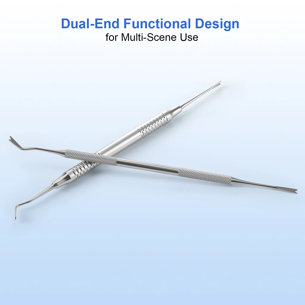 5 Stück AZDENT Dental Kieferorthopädisches Bogendraht-Platzierungswerkzeug Ligatur-Bindehalter Doppelendiges Sterilisations-Zahnarztinstrument – Detail 8