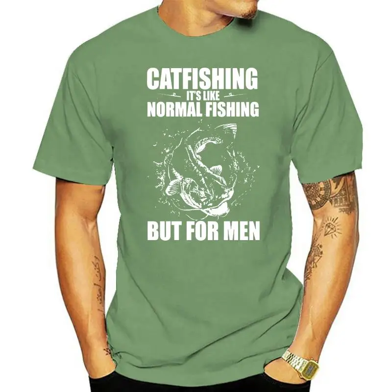 Men T Shirt CATFISHING Women tshirt