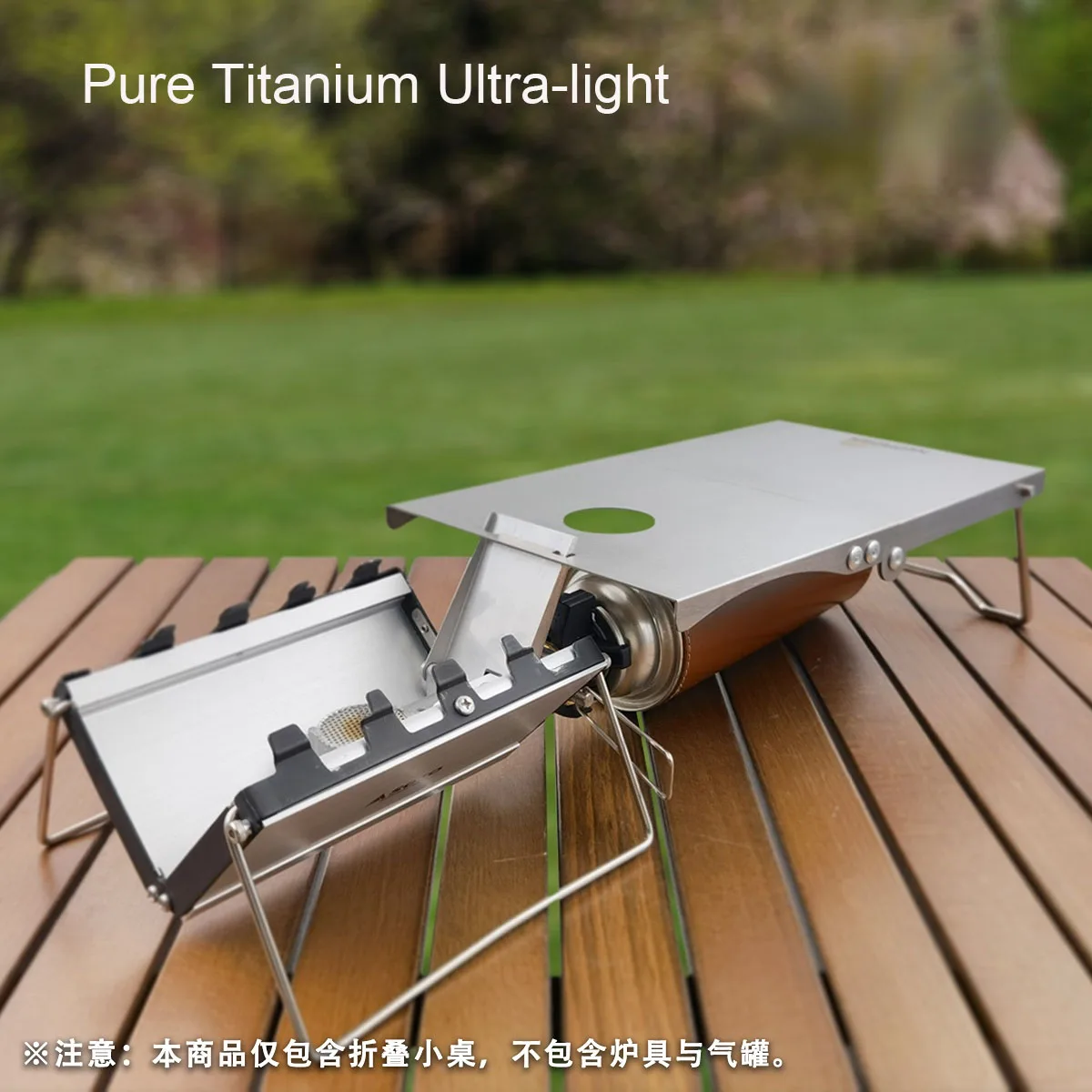 Outdoor for SOTO ST320 Pure Titanium Ultra-light Folding Table All-in-one Stove Suitable for Outdoor Camping for NEOROSS New