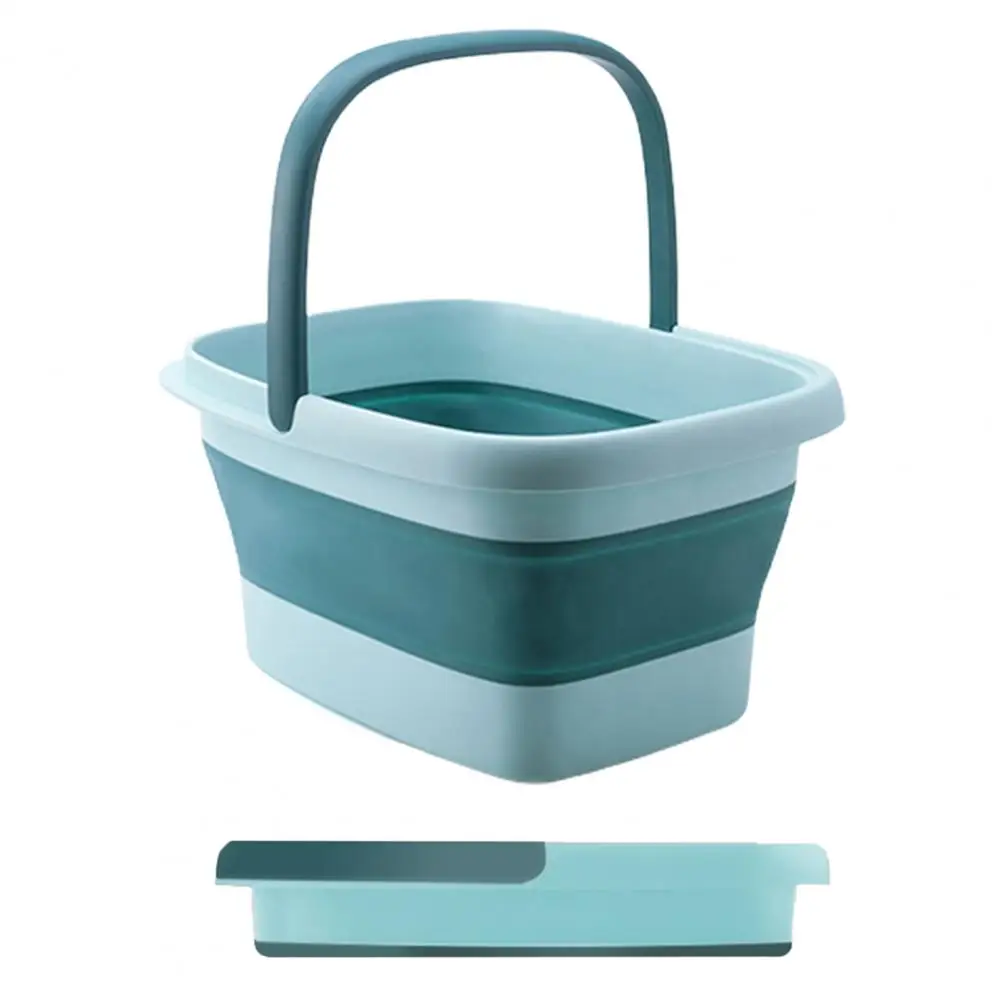 Spa Wash Basin Foot Bath Basin Capacity Foot Soaking Bath Basin with Handle Portable Massage Foot Spa Bucket for Relaxation