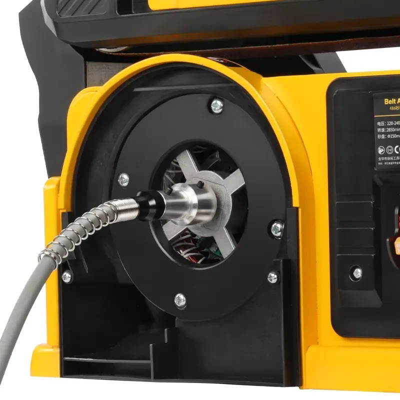 Mesin Amplas Sabuk 650W 100x914mm dengan Disc Sander 150mm, Mesin Amplas Sabuk dan Disc Bench