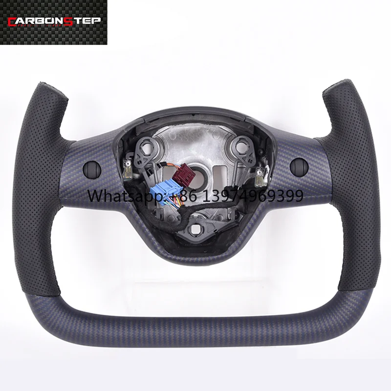 2021 New F1 Carbon Fiber Steering Wheel for Tesla ModelX/Model 3